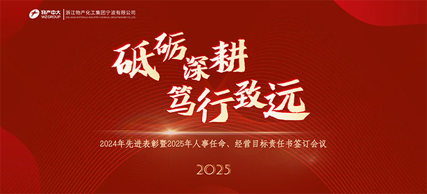砥礪深耕 篤行致遠(yuǎn)——2024年先進(jìn)表彰暨2025年人事任命、經(jīng)營目標(biāo)責(zé)任書簽訂會議